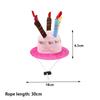 Dog Hat Pet Dog Cat Hat Birthday Cake Cap Pet Birthday Party Costume Accessories Cartoon Pet Dog Dress Up Hat Pet Supplies