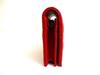 Оригинальный кошелек GUCCI GG Marmont из красной кожи, складной, компактный, #b272. Открытая коробка