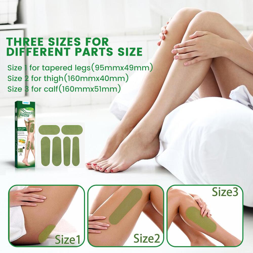 Sumifun Burning Detox Mugwort Наклейки для ног Натуральные ингредиенты Потеря веса Укрепление жира Подтяжка мышц Ленивые формы бедер Красивые