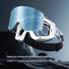 Men's Magnetic Double-Layer Anti-Fog Windproof Ski and Snow Goggles TYJ08