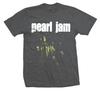 Новая подлинная свеча Pearl Jam Угольно-серая легкая футболка группы (SML-2XL)