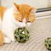 Catnip Toys Natural Silvervine Stick Cage Ball Catnip Ball Toy Pet Teeth Cleaning Molar Tool Cat Chew Toy for Indoor Cats