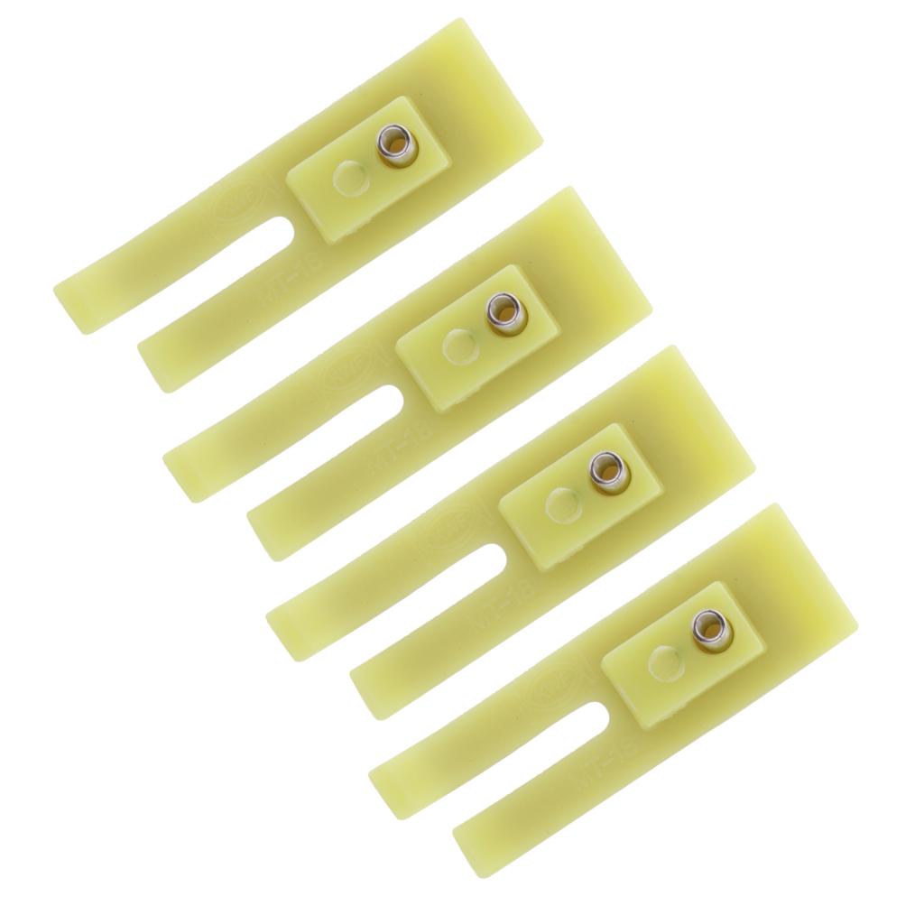 100pcs Plastic MT 18 Non Stick Presser Foot for Industrial Sewing Machines