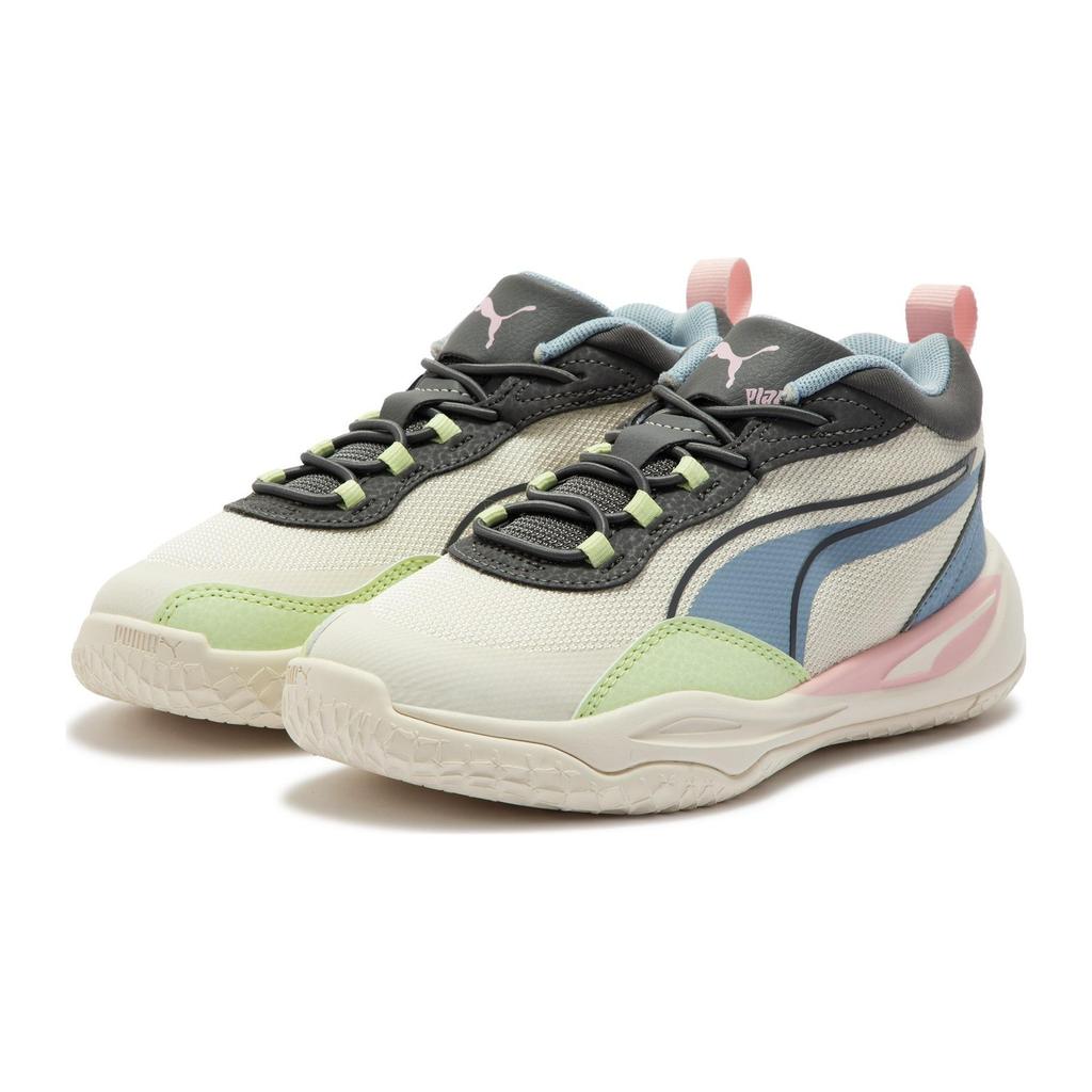 (PS) PUMA Playmaker AC 'Beige Blue' Kids' 387354-03