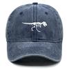 Бейсболка с принтом скелета динозавра, регулируемая, с застежкой snapback, солнцезащитная кепка, спортивная кепка с животными, ретро защитная кепка для мужчин и женщин