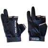Перчатки Glory Fish Game Free Size GL-001, крой из 3 частей, черные,