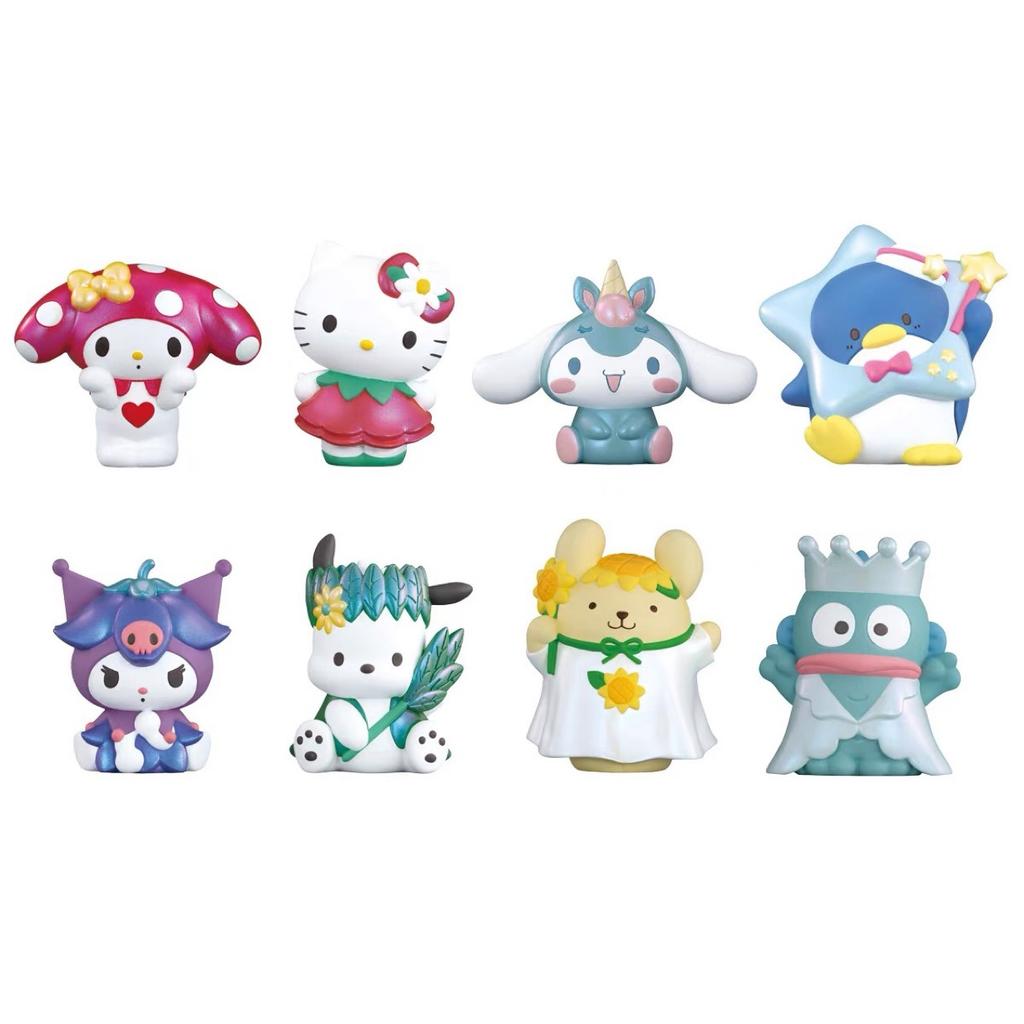 Bandai Оригинал Shokugan Sanrio Friends 3-я серия Kuromi Pompompurin pochacco hangyodon Фигурка Коллекционные Игрушки Милый Декор для Дома Подарок