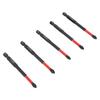 10PCS Screwdriver Heads 14 Inch Hex Shank Non Slip Magnetic Crossed Bits for Electric Drill Hand