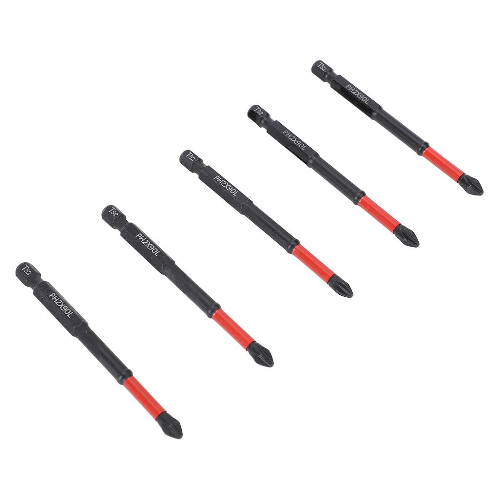 10PCS Screwdriver Heads 14 Inch Hex Shank Non Slip Magnetic Crossed Bits for Electric Drill Hand