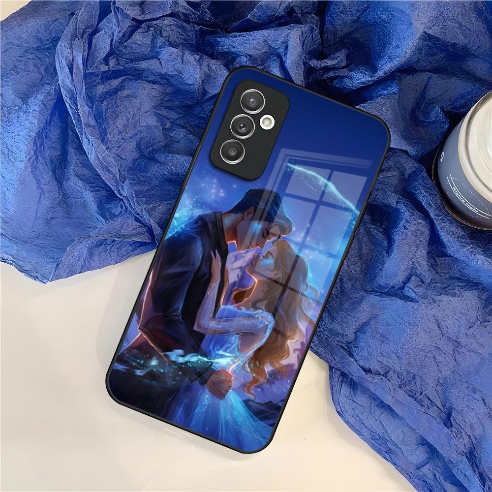 Чехол для телефона Acotar A Court of Mist and Fury для Samsung Galaxy S26 S25 S24 S30 S21 S23 S20 S22 Fe Pro Edge Ultra Plus стеклянный Чехол