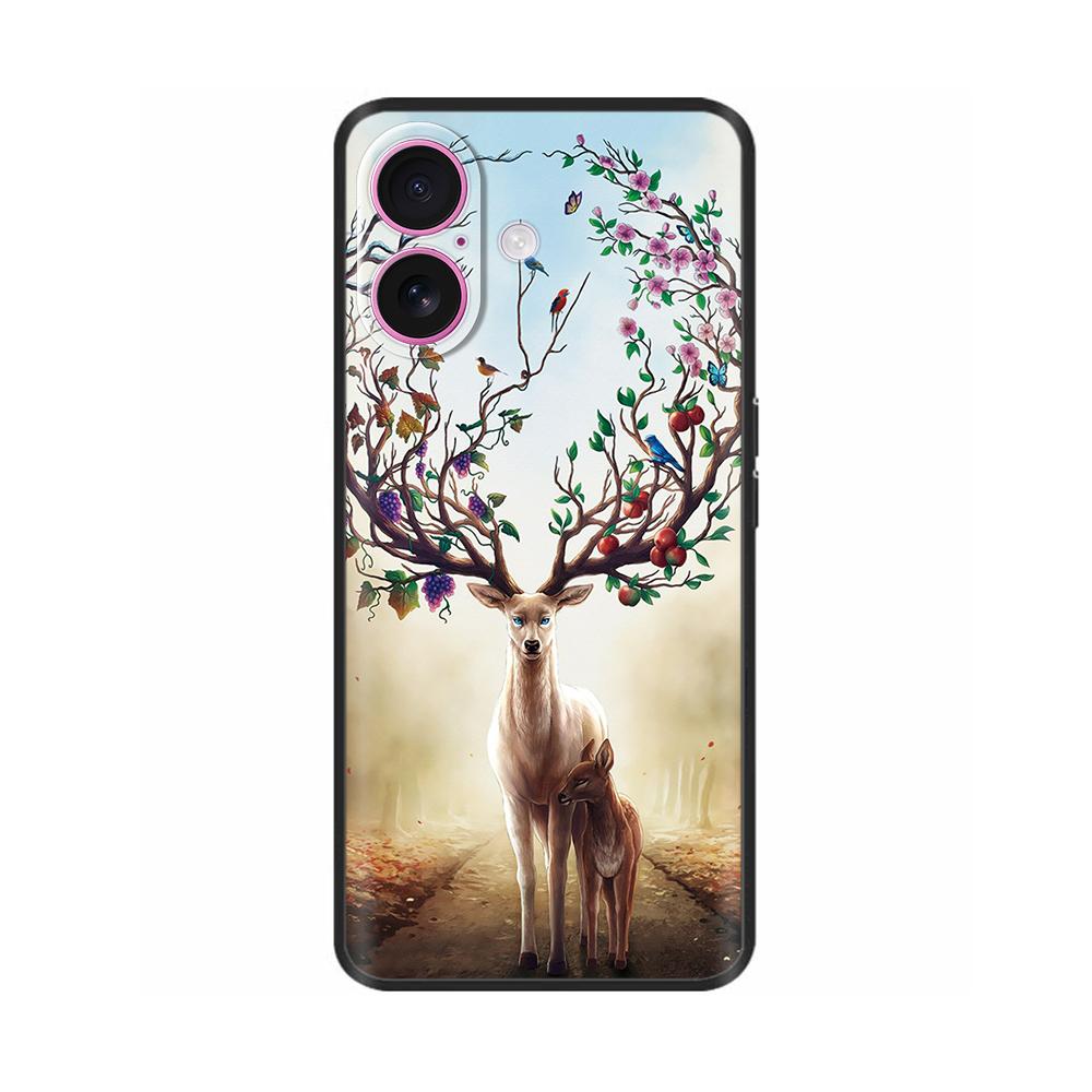 Luxury Shockproof Cover For iPhone 16 Plus Soft Silicone Case For Apple iPhone 16+ 16 Pro Max Bumper Soft Phone Protective Cover