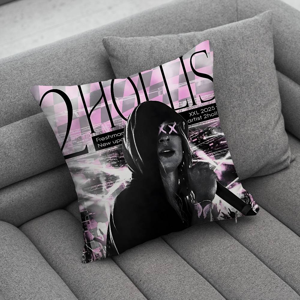 Singer 2hollis Albums Pillow Case For Home Bedroom Car Office Decoration Living Room Sofa Cushion Cover Suitable