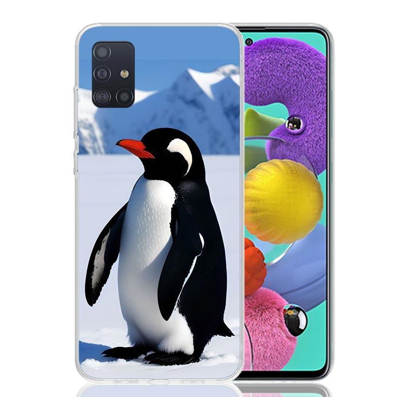 Чехол для телефона "Пингвины Любят На Северном Полюсе" для Samsung Galaxy A52 A32 A22 A12 A02S A50S A30S A51 A31 AA71 Note 20 Ultra 10 S10 P