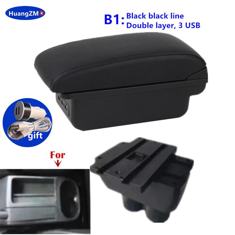 For VW Touran Caddy Armrest Box For Volkswagen VW Touran Caddy Central Storage box Interior Dedicated Retrofit Car Accessories