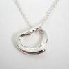 [Used] TIFFANY 925 Diamond Open Heart Pendant/Necklace [g339-67]