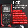 ZOYI Handheld DQ02 LCR Digital Bridge for High-precision Measurement of Battery Internal Resistance, Capacitance, and Inductance