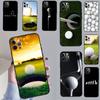 Поле для гольфа Чехол для iPhone 13 Pro Max 16 15 11 12 14 17 Pro Max mini 15 16 Plus 16e 17 Air Чехол для телефона