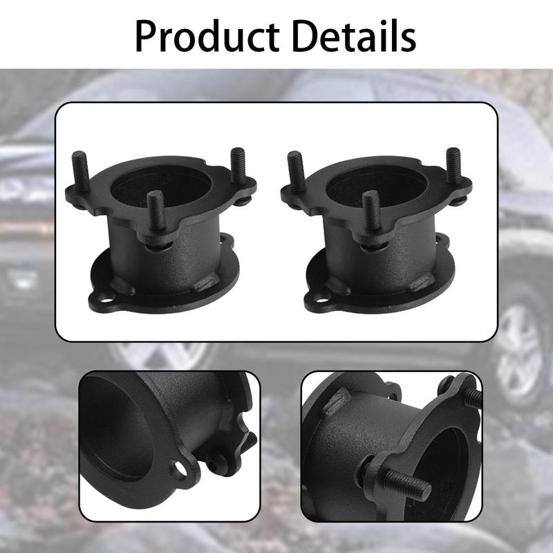Front Strut Spacer Suspension Lift Kit Durable Metal Replacement Parts for Chevrolet 2002 2009 Easy Install