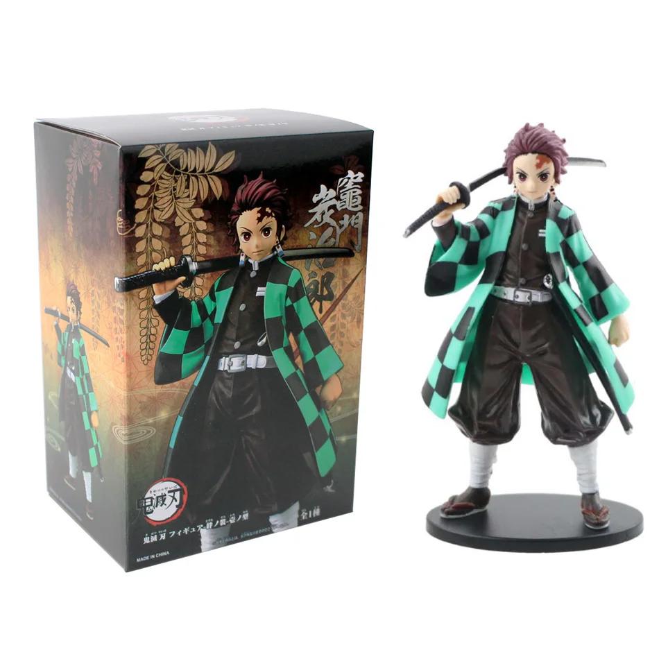 Фигурка Действие Убийца Демонов Kimetsu no Yaiba фигурка Камадо Танджиро Агацума Зеницу Незуко Воин ПВХ Модель Игрушки