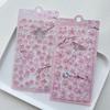 Romantic Sakura Petal Cherry Blossom 3D Relief Stickers Scrapbooking Diy Journaling Stationery Diary Decor School Cute Stickers