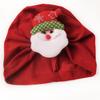 European-American Baby Christmas Reindeer Santa Beanie - Warm Infant Holiday Hat