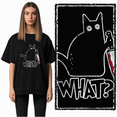 Coolmind DB 100% Хлопок Принт Кошки Эксклюзивная Графика женская футболка Крутая ЧЕРНАЯ женская футболка большого размера футболка для женщин футболка