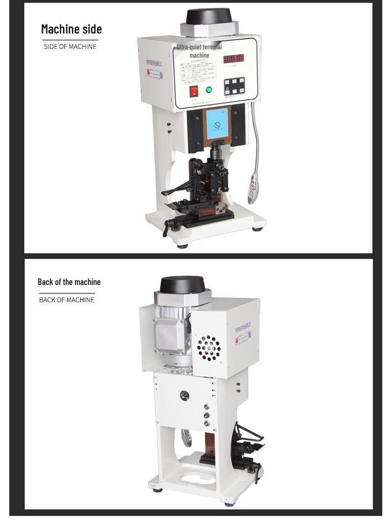 Multi-functional Automatic & Semi-Automatic Terminal Crimping Machine with Stripping Function