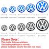 Колпачки на вентили VW Для VOLKSWAGEN VW 56мм-120мм Наклейки на центральные колпаки колес автомобиля Аксессуары Для Volkswagen VW R-line R GTI Polo G