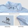 Camel Женская спортивная футболка с длинным рукавом, быстросохнущая
