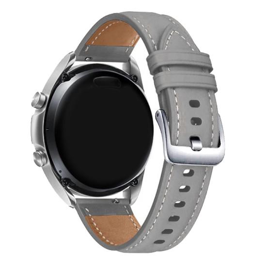 22mm Genuine Leather Replace Watchband Strap for Samsung for Huawei Watch GT2