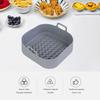 AirFryer Silicone Pot Oven Baking Tray Safe Reusable BBQ Barbecue Pad Plate Fried Pizza Basket Air Fryers Grill Pan Accessories