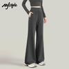 Брюки-микроклёш с высокой талией и кулиской в стиле MJ