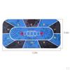 Poker Table Layout Standard Portable Tabletop Mat Roll-up Casino Gaming