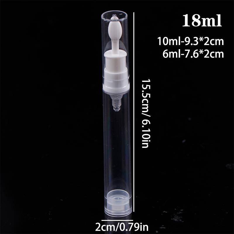 6/10/18 мл жидкая основа многоразовые флаконы косметика крем для глаз массаж вакуумный флакон дорожный портативный пустой распылитель
