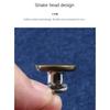 5pcs Replacement No-Sewing Metal Button Detachable Pants Pins Portable Repair Kit
