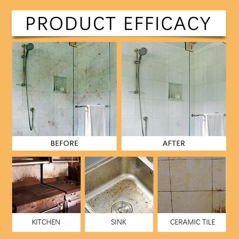 Спрей для удаления ржавчины Грили Духовки Грязь Масло Пятно Обезжириватель Металлическая посуда Антикоррозийное средство Очиститель ржавчины для кухни