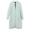 YOKO CHAN No Color Wool Coat 38 Light Blue Women Used