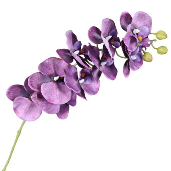 Искусственные стебли орхидеи «Мотылёк» Искусственные цветы фаленопсис Неприхотливые в уходе Искусственные цветы