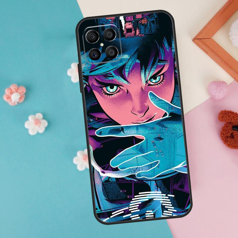 Чехол для телефона Ghost in the Shell Аниме Для Honor 200 Pro 50 70 90 X9a X8a X8 X9 X8b X9c X9b Honor Magic 7 Pro 5 6 Lite
