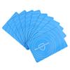 10 Set Professional Anti Blue Light Test Detection Card Blue Light Generator Card