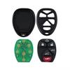 Black 6 Buttons Key Fob Remote Control Case Shell Replacement Key Chip OUC60270 for Cadillac Escalade 2007-2014 Chevrolet Suburban