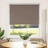 VidaXL Blackout Roller Blind Coffee 90x130cm Fabric Width 85.7cm, Day and Night Blind, Kitchen Blind, Blind 4010970