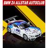 1/32 BMW Z4 GT3 Суперкар Модель легкосплавного спортивного автомобиля Литой звук Супер гоночный подъемный хвост Горячая машина Колесо для детей Подарки