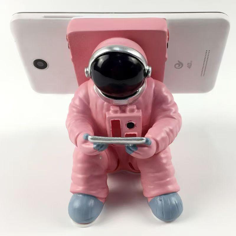 Stand Astronaut Multi-purpose Carry Cell phone / Glasses / IPAD / Pen Astronaut Statue Eyeglasses Stand Home Desktop Decoration