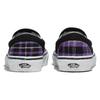 Vans Slip-On Classic unisex low-top skate shoes black purple VN000BVZPCA