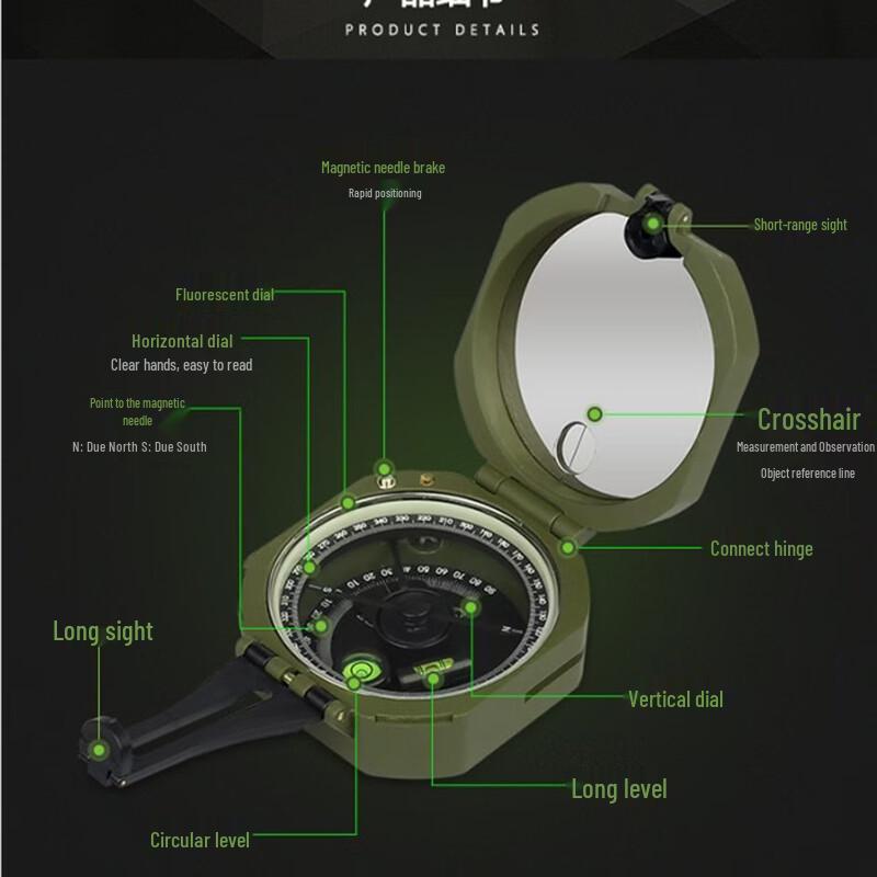 Multi-functional Magnetic Compass