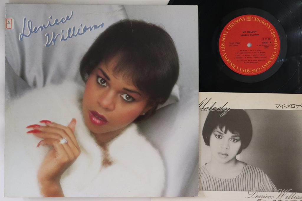 LP Record DENIECE WILLIAMS - My Melody 25AP2086PROMO CBS SONY 1981 Japan Soul/Funk Used