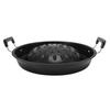 Thai BBQ Grill Pan 2 In 1 Non Stick Even Heating Aluminum Hot Pot Grill Charcoal Pan for Indoor