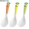 Rice Spoon Non-stick Heat Resistant Long Handle Cartoon Carrot Pattern Rice Spatula Kitchen Accessories