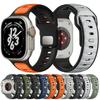 Силиконовый ремешок для Apple Watch 49 мм 46 мм 45 мм 44 мм 42 мм 41 мм 40 мм, мужской спортивный ремешок для iWatch Series 10 9 8 7 6 5 4 Se Ultra 1 2